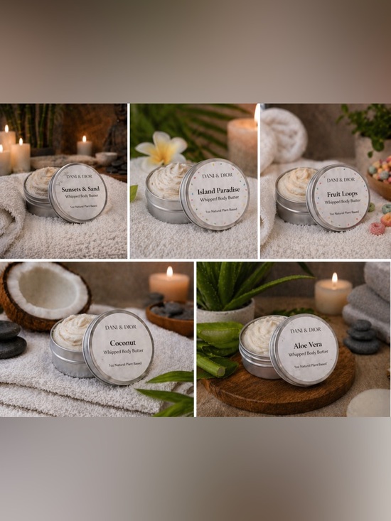 Other - Whipped Body Butter Discovery Set of 5- series 2- 1oz each